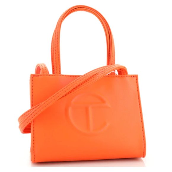 Telfar Handbags - Telfar Small Shopping Bag - Orange